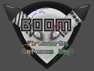 Firework Defence Unit Game Logo